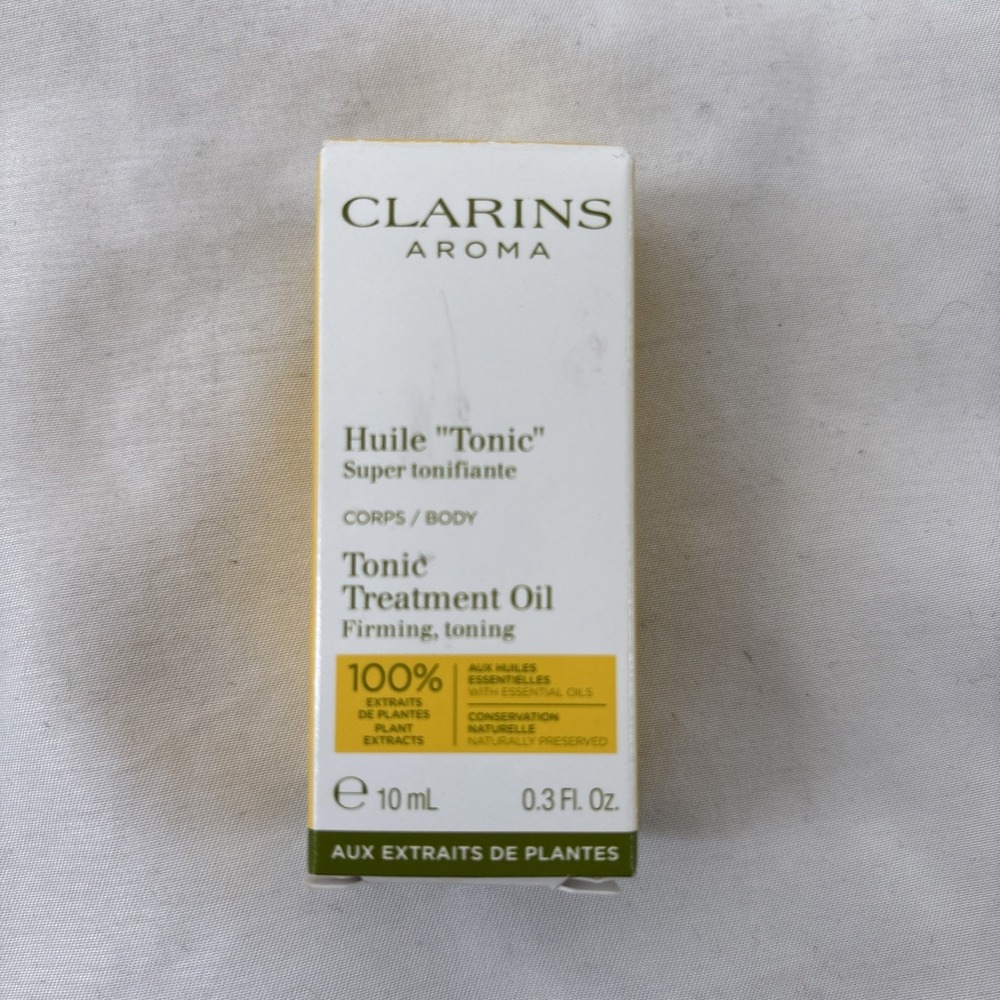 Clarins Aroma Huile Tonic Treatment Oil Firming Toning 10 Ml‎ New In Box